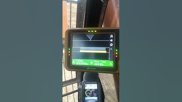 #TOPCON #G.P.S, GX55, audible guidance, #excavator # hitachi 360