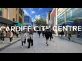 Cardiff city centre, Wales walking tour [4K]