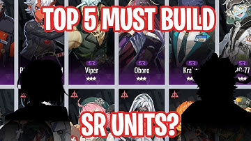 TOP 5 SR UNITS! BEST F2P CHARACTERS? [Etheria: Restart]