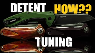 DETENT TUNING RESULTS!  WHAT LOCK SYSTEM & WHY??