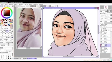 Speedpaint 【Paint tool SAI】Hijab Girl