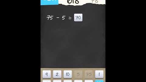 6 Numbers by Brainbow Level 78 Answer Guide
