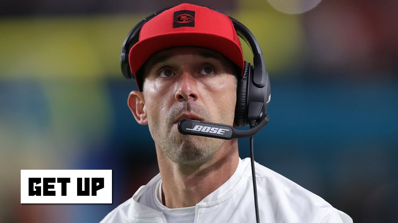 The 49ers trade up for the No. 3 pick. Which QB is Shanahan targeting? | Get Up