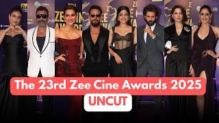 Uncut - Kriti Sanon, Kartik Aaryan, & Others Grace The Carpet For The 23Rd Zee Cine Awards 2025