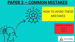 Information English Paper 3 — Common Mistakes and How to Avoid Them Guide