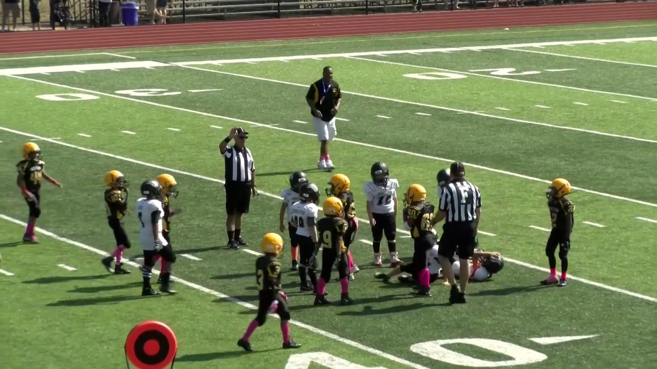 Pop Warner Mighty Mite 092219 - YouTube