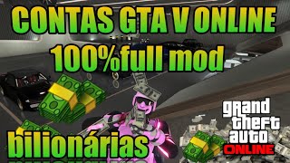 GTA 5 Contas Mod/Upada Para PS4/PS5/XBOX ONE/SeriesS e PC ✓