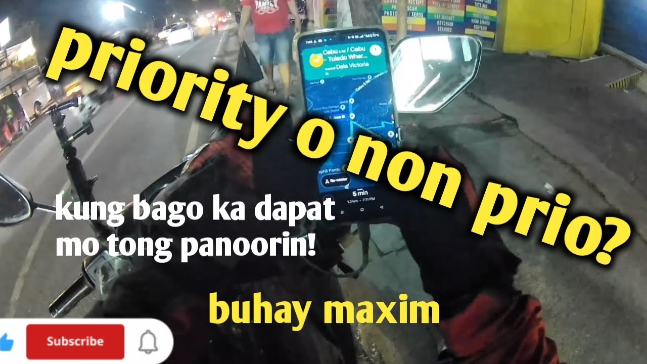 PRIORITY O NON PRIO?KUNG BAGO KA SA MAXIM DAPAT MO TONG PANOORIN PARA MAGKA IDEA KA!!!