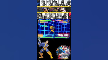 Mvc2: Cable time Flip combo with storm assist into grenade plus Crackdown to SJC AHVB x 3 #freemvc2