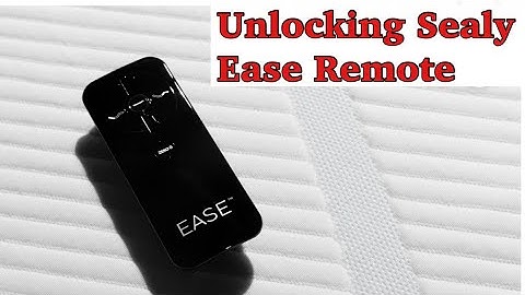 SEALY EASE BED REMOTE  not working here’s why solved