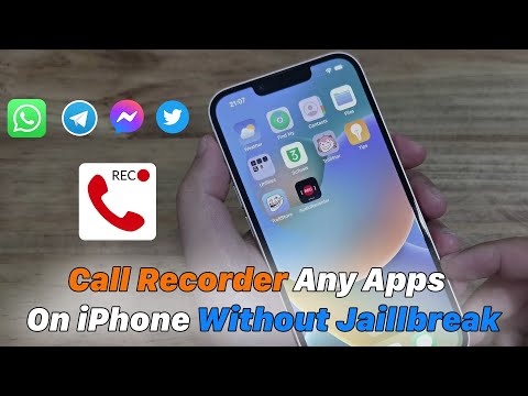 How To Call Recorder Any Apps On iPhone Without Jaillbreak