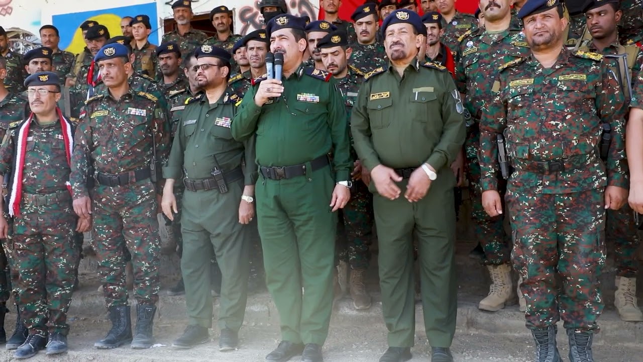 #شاهد زيارة معالي وزير الداخلية اللواء الركن ابراهيم حيدان لقوات الأمن الخاصة مأرب
