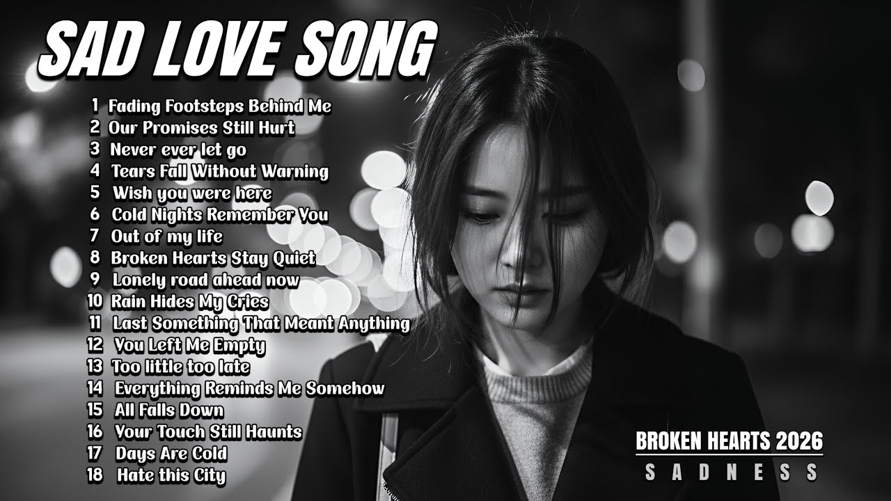 Top 18 Sad Love Songs Playlist 2026 - Broken Hearts Songs That Make You ...