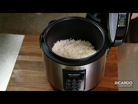 Comment utiliser le cuiseur à riz RICARDO 