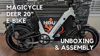 Magicycle Deer SUV 20' ⚡ EBike Unboxing & Assembly