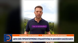 Παύλος Μαρινάκης: Δεν έχει προηγούμενο χυδαιότητας η δήλωση Κασσελάκη | Ethnos