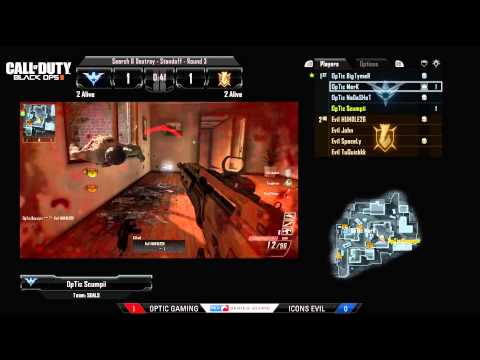 OpTic Gaming Vs Icons Evil - Game 2 - CWR1 - MLG Anaheim 2013