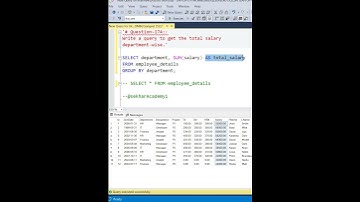 SQL Interview Question 174 || #sql #mysql #oracle #interview #shorts #reels #coding @SekharAcademy1