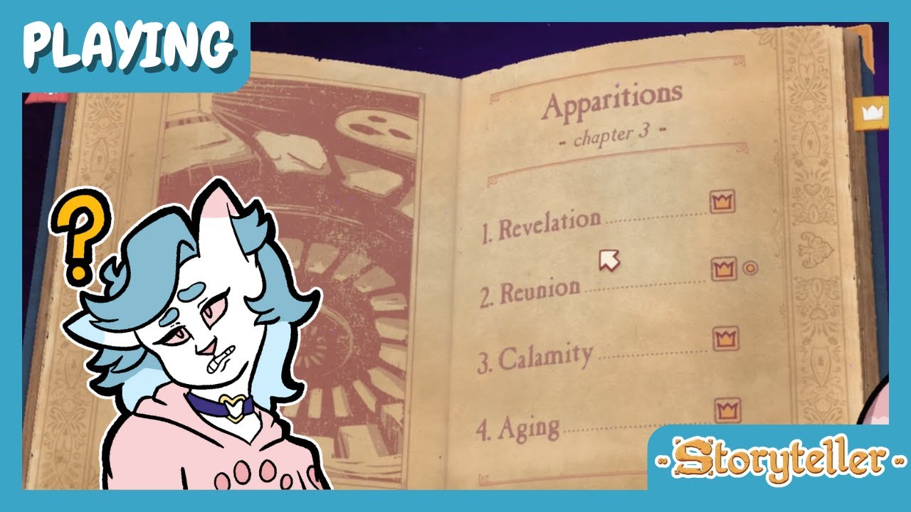 Questioning the author in STORYTELLER