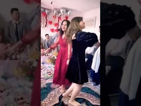 رقص زیبایی دختران افغانستان در عروسی در اروپا با اهنگ همسایه بلا دختر همسایه بلا