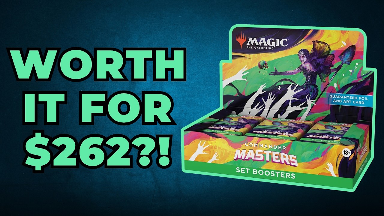 Opened a Commander Masters Set Booster Box and FINALLY DID IT!!! 💎 ...