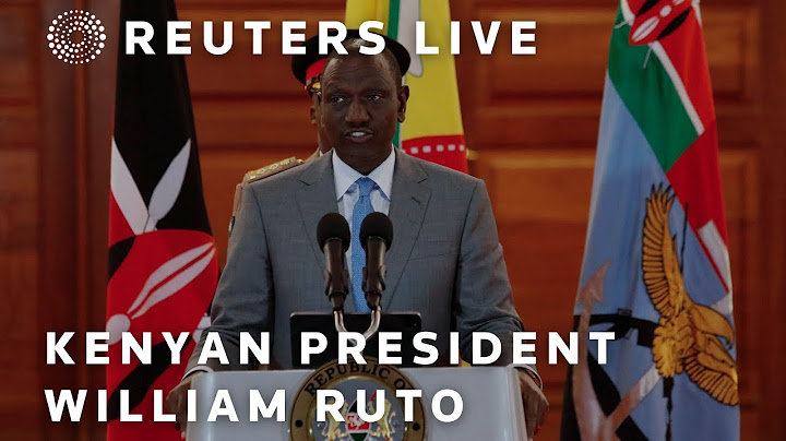 LIVE: Kenyan President William Ruto addresses nation
