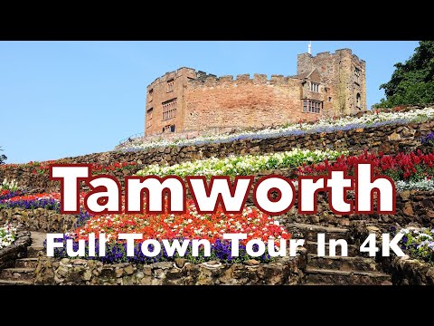 Visiting an ancient capital City! |  TAMWORTH WALKING TOUR🚶| Full tour of Historic Tamworth, England