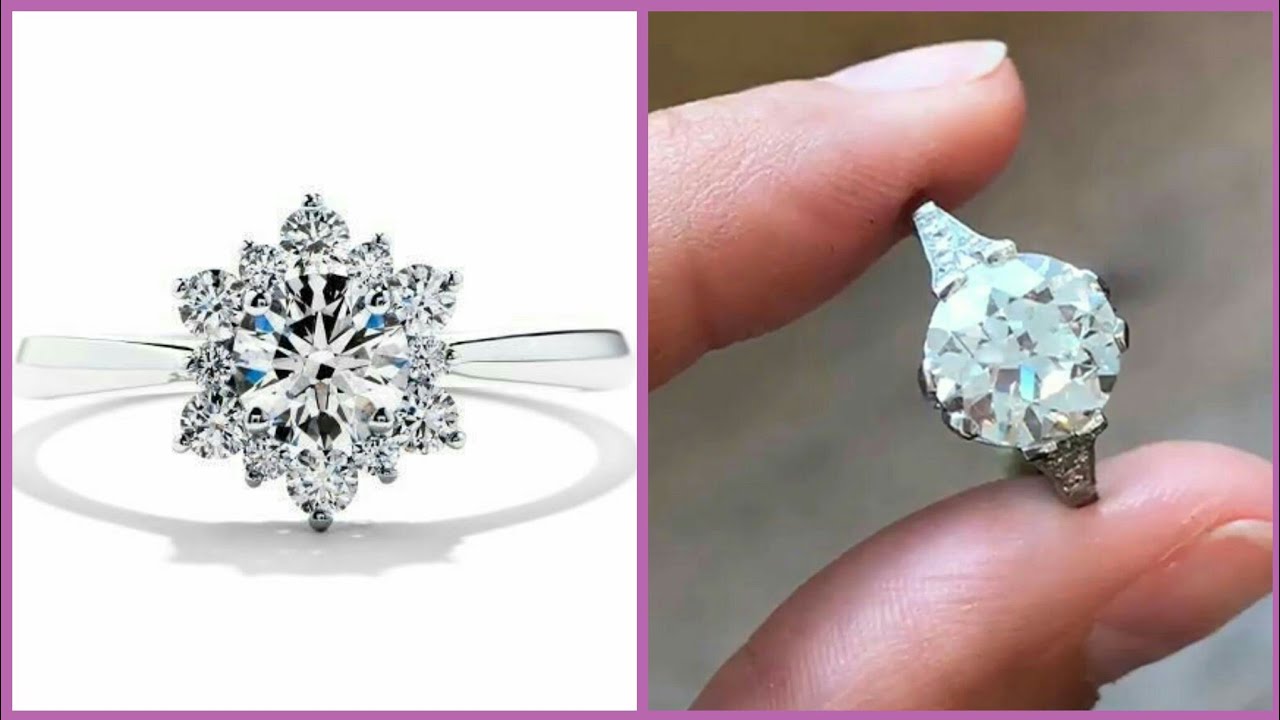 Beautiful Diamond Gold Rings Collection 2019/Rose Gold Engagement rings designs