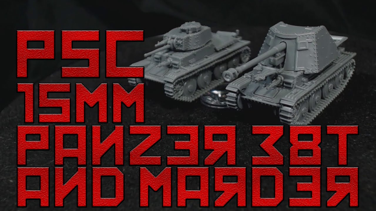 t PLASTIC SOLDIER 15mm WWII German Panzer 38 Tank/Marder Variants 5 & PSO1535 t PLASTIC SOLDIER 15mm WWII German Panzer 38 Tank/Marder Variants 5 & PSO1535