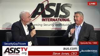 Allied Universal's CEO, Steve Jones, on Security Guy TV at GSX 2019