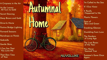 Autumnal Home: Refined Vintage Background Music