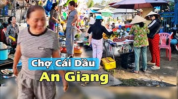 Mùa Nước Nổi 2025 – Chợ Cái Dầu Ngập Tràn Cá Đồng Tươi Ngon, Giá Bình Dân