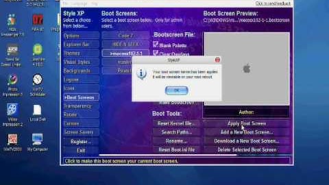 how to make windows xp look like mac os x