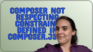Drupal: Composer not respecting constraint defined in composer.json