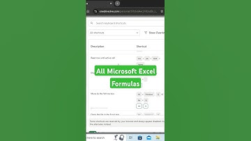 All Microsoft Excel Formulas #excelhacks #excelformula #excelfunctions #exceltutorial