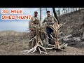 Backcountry shed hunt exploring the limits