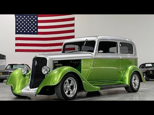 1934 Plymouth Sedan- walk around