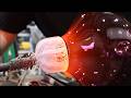 Creating My New Series of Glass - Narrated Glassblowing Demonstration