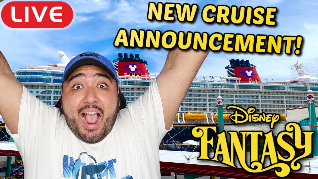 🔴 ¡¡¡NUEVO ANUNCIO DE CRUCERO DISNEY!!!  ¡UNO MÁS PARA 2022!  ¡Transmisión de preguntas y respuestas EN VIVO!