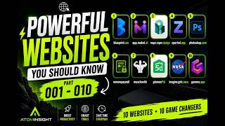 Powerful Websites You Should Know — Part 001 - 010