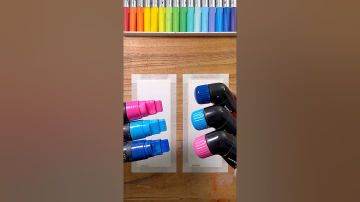 Bookmarks with Different Paint Markers! 🎨✨🌌 What’s your Fav?! 🤔 #funnyart