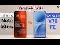 Infinix Note 60 Pro vs vivo V70 FE : Best Phone For  You? 😶