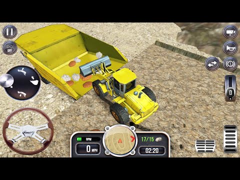 Real Construction Machine Sim Bulldozer &amp;amp; Haul truck Level 4-5 #4 Android Gameplay HD