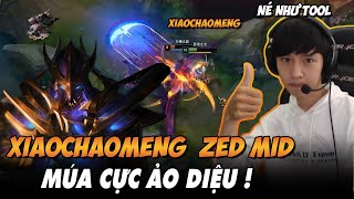 XIAOCHAOMENG ĐỔI GIÓ ĐI MID VỚI GIÁO ÁN ZED BIẾN ẢO GÁNH TEAM CỰC GẮT TRONG KÈO ĐẤU VỚI SYLAS