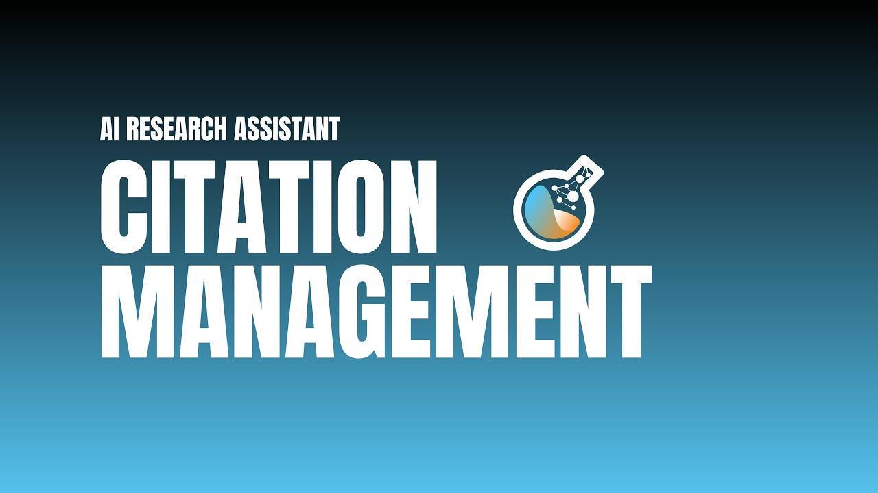 Effortless Citation Management with ScholarAI