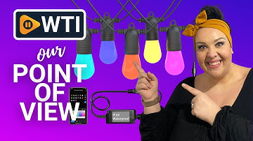 SUNTHIN Smart Outdoor String Lights | Our Point Of View