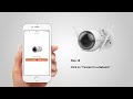 How to Setup EZVIZ C3W for IOS