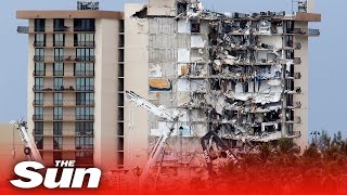 Collapsed Surfside condo to be demolished before Storm Elsa hits Florida