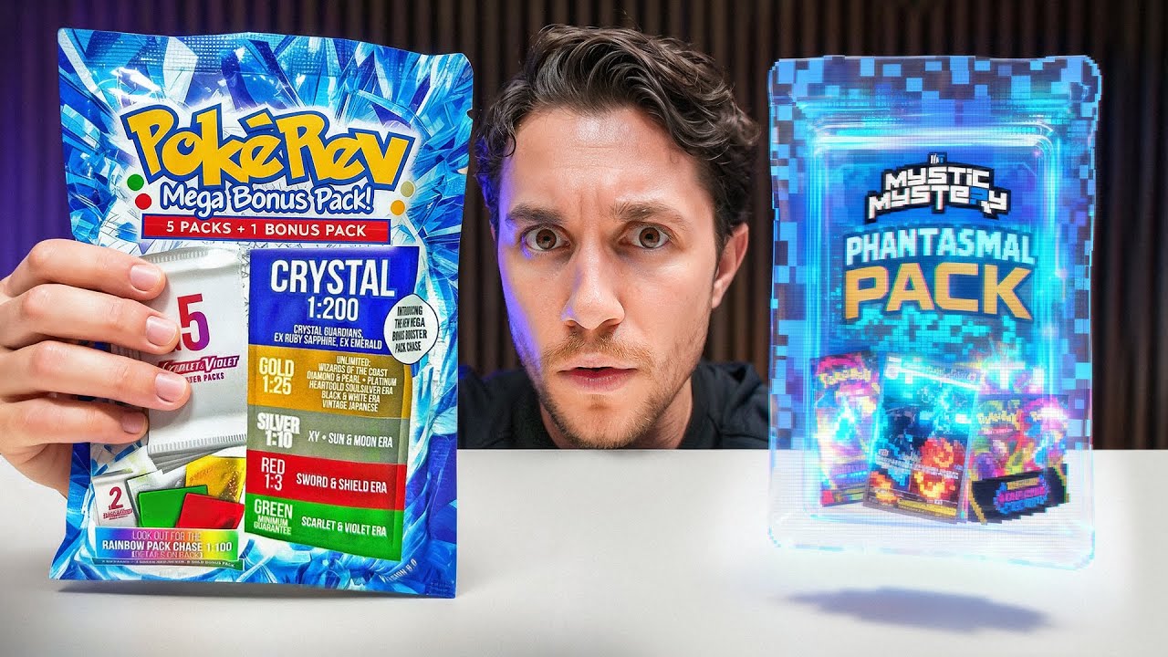 Я протестировал настоящие и цифровые наборы Pokémon Mystery Packs