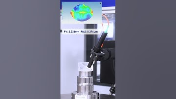 Non-Contact Metrology of Freeform Optics on OptiPro UltraSurf 5X 400  #optics #metrology #machine